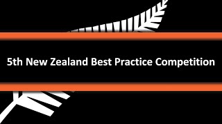 5th NZ Best Practice Competition 2024 promo [upl. by Aileme932]