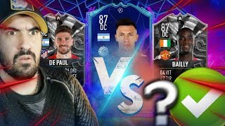 FIFA 22  SBC BAILLY SHOWDOWN  DE PAUL SHOWDOWN FAUT IL LE FAIRE [upl. by Merv17]