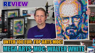 MosaikMOC unter 100 EUR Walter White aus Breaking Bad aus Blumen LEGO® 31207 [upl. by Azial162]