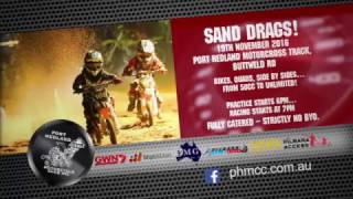 Port Hedland Motorcycle Club Sand Drags TVC 2016 [upl. by Asemaj]