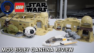 LEGO Star Wars 75290 MOS EISLEY CANTINA Review [upl. by Sherris]