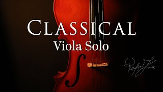 Minimalist Baroque Viola Solo  Classical Viola Music  Rafael Krux [upl. by Atterahs]