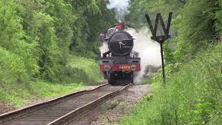 GWR 4079 Pendennis Castle DBLM Steam [upl. by Brigitte]