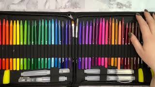 Woodless watercolor pencils from Castel Arts  no waste pencils but are they worth the money at all [upl. by Ayifa]