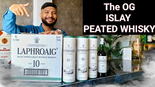 Laphroaig 10 Islay Single Malt Whisky Review  The Whiskeypedia [upl. by Barbette]