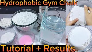 Tutorial How to make Gym Chalk at home with Result  For asmr [upl. by Anastase]