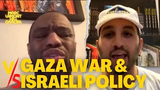 Marc Lamont Hill BATTLES Zionist About the Gaza War Terrorism and Israeli Policy [upl. by Anohr954]