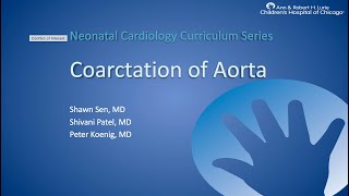 Coarctation of the Aorta [upl. by Packton]