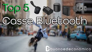 Top 5  Casse Bluetooth  Guida allacquisto degli altoparlanti wireless [upl. by Eadrahc450]