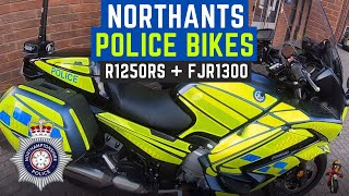 BMW R1250RS and FJR1300  Northants PoliceBike Overview [upl. by Sofie]