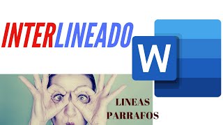 ¿Qué es el INTERLINEADO EN WORD ✔ [upl. by Kendal]