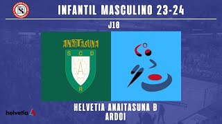 IM  LIGA  2ª FASE  J10  Helvetia Anaitasuna B vs Ardoi 20232024 [upl. by Bland]