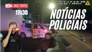 Notícias Policiais SP  diretor Elias Junior [upl. by Aronas]