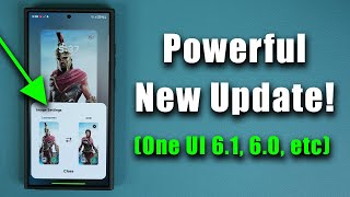 Powerful New Update for Samsung Galaxy Phones  Whats New One UI 61 60 etc [upl. by Atiloj]