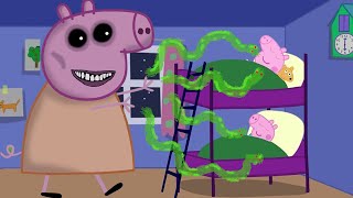 Zombie Apocalypse Mom pig is a zombie witch  Peppa Pig Funny Animation [upl. by Harriett]