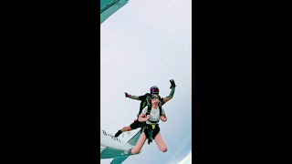 Is it not good to see the world by yourself Talk about love Top Skydiving Extreme Sports Play [upl. by Madelina746]