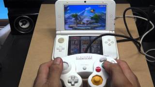 3DSLLでGAMECUBEコントローラーを繋げてみた [upl. by Bac]