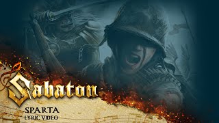 SABATON  Sparta Official Lyric Video [upl. by Lorou]