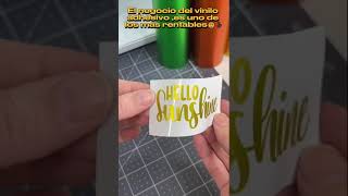 TAZAS ESTAMPADAS CON VINILO ADHESIVO cameoviniloadhesivo cameo emprendimientodesdecasa cricut [upl. by Gladi]