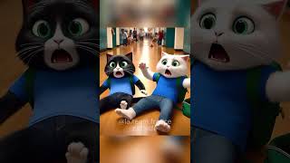 cartoon قطط funnyحيوانات cat lover cut kitten cute cat cute cuteanimals cute kitten funny [upl. by Ecille215]