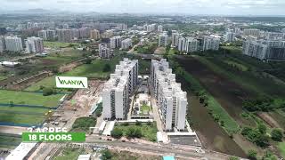 VAANYA Aerial Tour  PHARANDE SPACES  REAL ESTATE [upl. by Eiknarf]