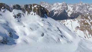 Ski Slope in the Julian Alps [upl. by Nomihs383]