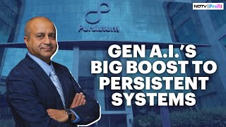 Persistent Systems CEO Sandeep Kalra on Growth Order Wins and the Future of Generative AI [upl. by Yuille735]