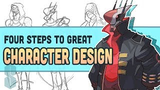 DESIGNING A CHARACTER My Process and things to keep in mind [upl. by Lehcin]