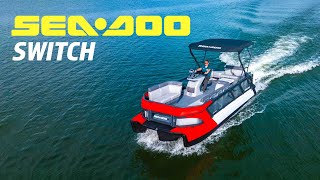 The Most Maneuverable Pontoon Boat on the Market – The SeaDoo Switch [upl. by Nnayecats]