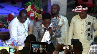 Apostle Oko Hackman performs  Jack Alolome album launch [upl. by Atenik]