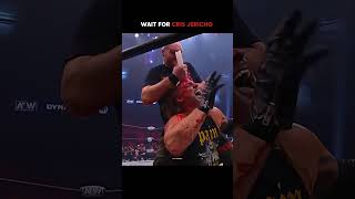 Cris Jericho Gets Revenge On Nick Cage wwe aew shorts [upl. by Arvell]