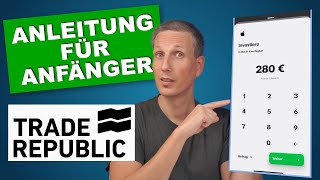 Trade Republic Aktien kaufen und verkauf für Anfänger [upl. by Atiuqam]