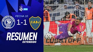 Independiente Rivadavia 11 Boca Juniors  TorneoBetano  Resumen Extendido  Fecha 10 [upl. by Treboh]