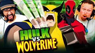 HULK VS WOLVERINE MOVIE REACTION Underrated Marvel Animation Movie  Deadpool  XMen [upl. by Snell300]