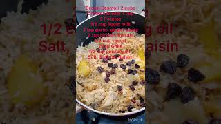 Brown Basmati Biryani Recipe  youtubeshorts [upl. by Utas]