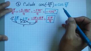 2°Ano  Como calcular o cosseno de um arco em radiano [upl. by Holtz646]