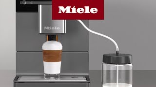 Kaffeevollautomat CM5  Parameter einstellen I Miele [upl. by Nyre]