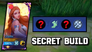 SECREET BUILD  ODETTE NEW EMBLEM 2024 BEST BUILD FOR FAST UP RANK MATCH Must Try [upl. by Ann-Marie]