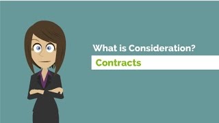 What is Consideration Contracts [upl. by Stafford]