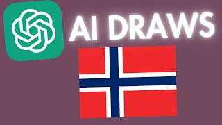 AI draws Norway National Anthem ai AiDrawnLyrics norway [upl. by Shore]