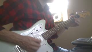 Fuzz guitar tone on Squier Jazzmaster [upl. by Odom]