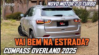 Viajando com o Jeep Compass Overland 20 Turbo consumo surpreende e desempenho decepciona [upl. by Gerbold111]