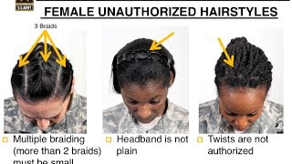 Black Female Lawmakers Object To Armys Discriminatory Ban On Certain Hairstyles [upl. by Morna]