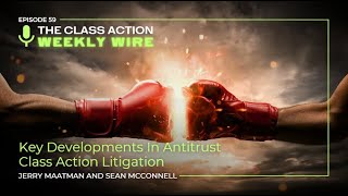 Episode 59 Key Developments In Antitrust Class Action Litigation [upl. by Treblihp]