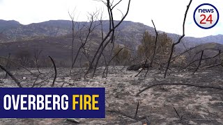 WATCH  Overberg fire ripped through 14 000 hectares [upl. by Nuahsel7]