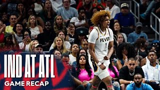 Game Recap Indiana Fever Win Fourth Straight in Victory Against Atlanta Dream [upl. by Lrad193]