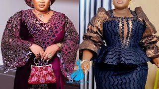 Best Ankara Dresses With Beautiful Designs New Lace Skirt amp Blouse Styles 2024Adorable Lace Styles [upl. by Hanfurd]