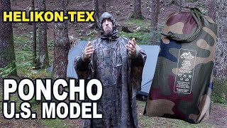 HELIKONTEX  PONCHO US MODEL  TRE GIORNI SOTTO LACQUA [upl. by Nyladnar476]