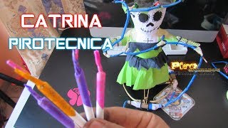 CATRINA CON PIROTECNICA HD [upl. by Brenner195]