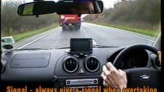 Video Lesson  Overtaking on a single carriageway [upl. by Hefter]